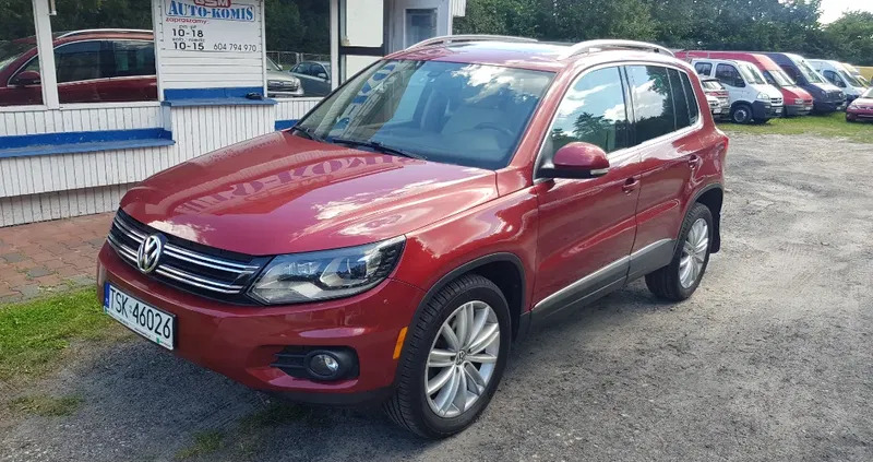 wielichowo Volkswagen Tiguan cena 61500 przebieg: 139893, rok produkcji 2015 z Wielichowo